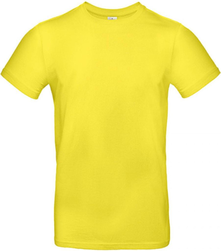 B&C TU03T | Herren T-Shirt E190/ -100 - Farbe: Solar Yellow - Größe: S