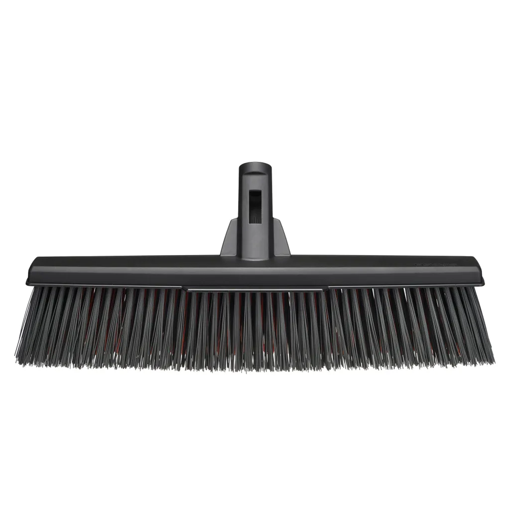 Fiskars scopa multiuso con setole Powerclean, larghezza: 47 cm, L, plastica, nero, solido, 1025931 (1025931)