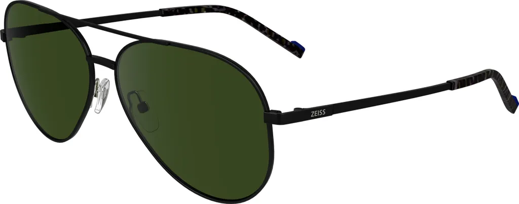 Lunettes ZEISS ZS24150SP 002 Solaires Homme Noir Mat Verres Polarisés