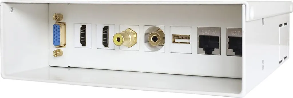 Interface de connectivité bureau avec HDMI VGA Jack et USB Aisens