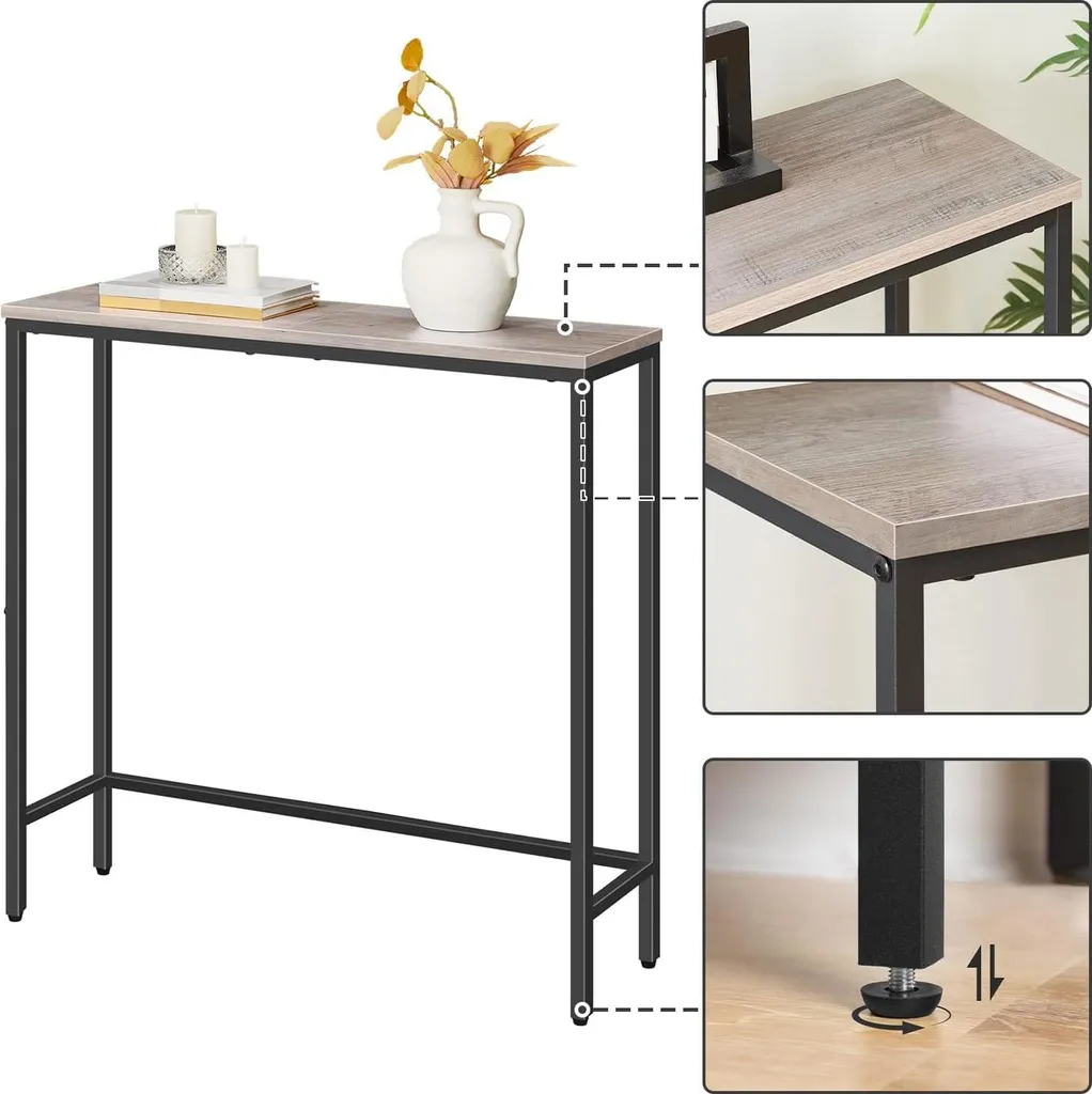 Console industrielle Allecto Plus - Table d'affichage compacte design