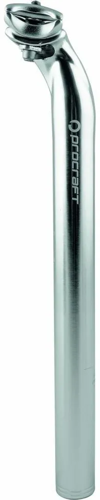 Tige de selle de vélo en aluminium Procraft argentée 30.9 x 350 mm