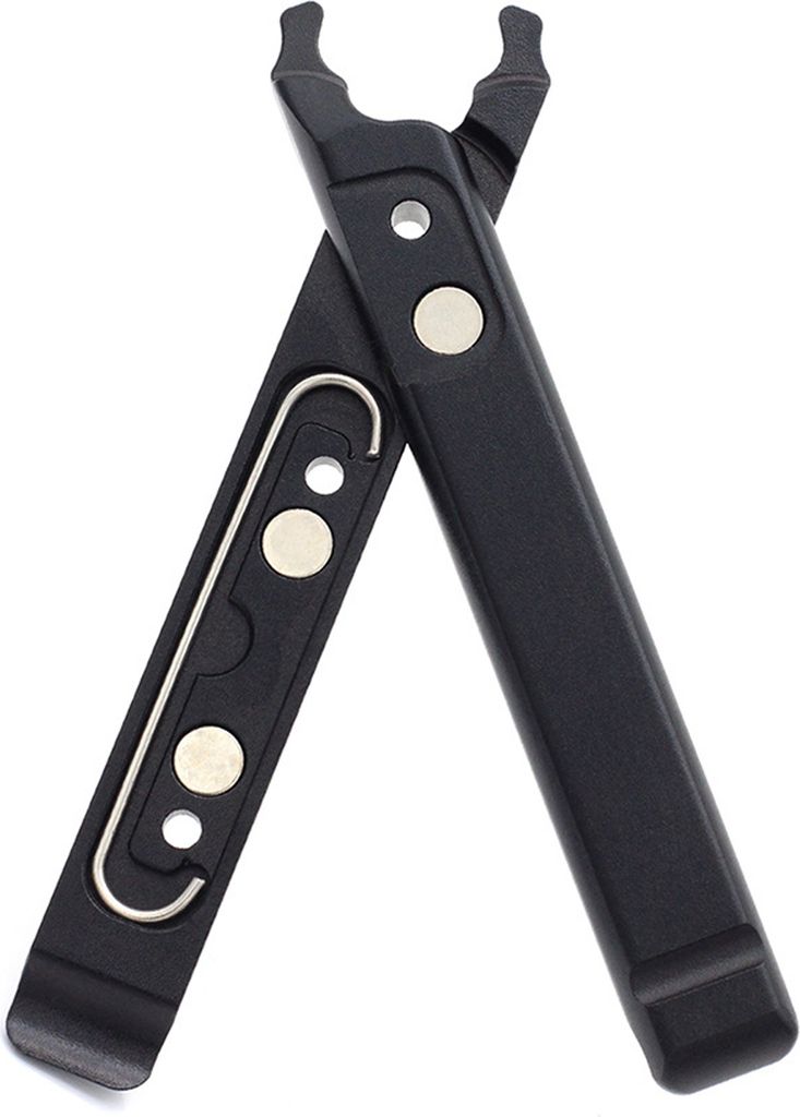 Fahrradkettenwerkzeug, Hauptgliedzange, Kettentrenner, Splitterschneider, abnehmbarer Reifenheber, magnetisches Werkzeug zum Entfernen und Installi...