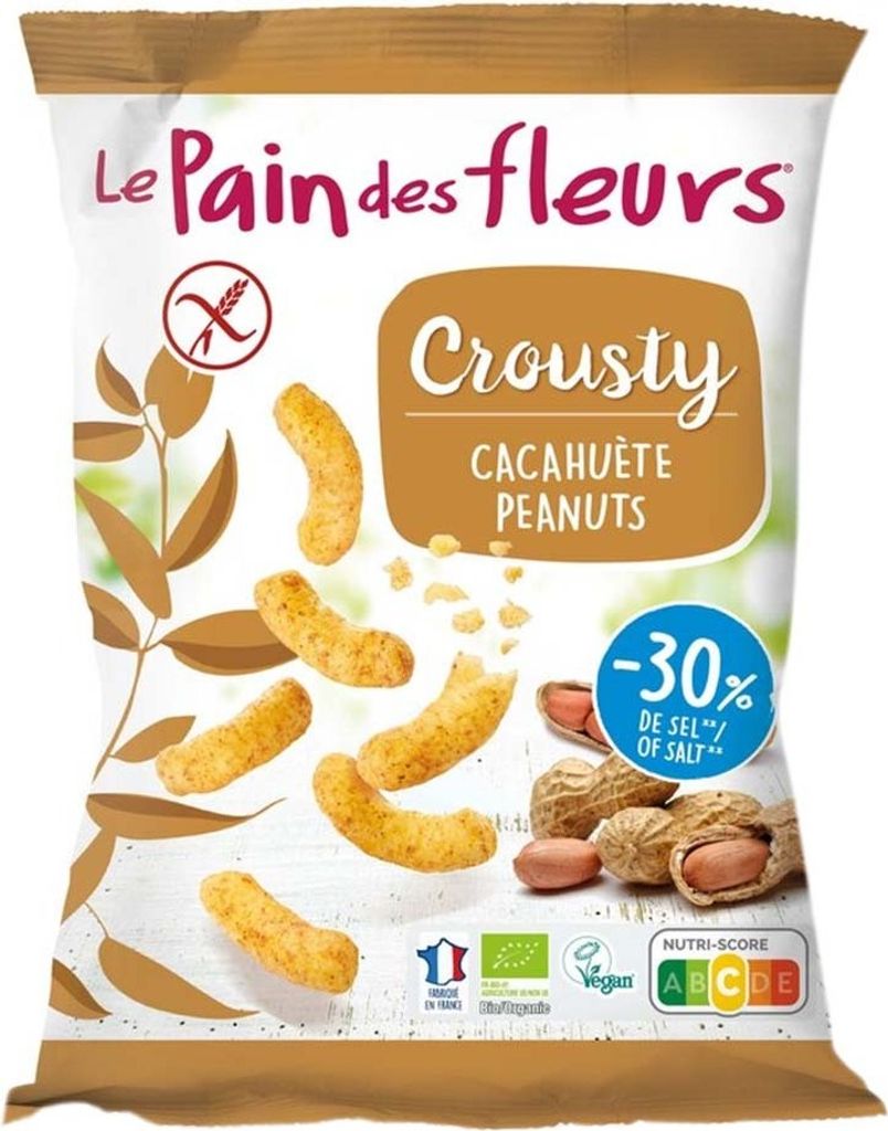 Crousty - Flipsy z orzeszków ziemnych 75g Zdjęcie produktu 