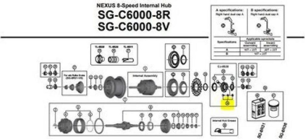Shimano Nexus Schraubensatz Schwarz  Schwarz One Size Produktbild 