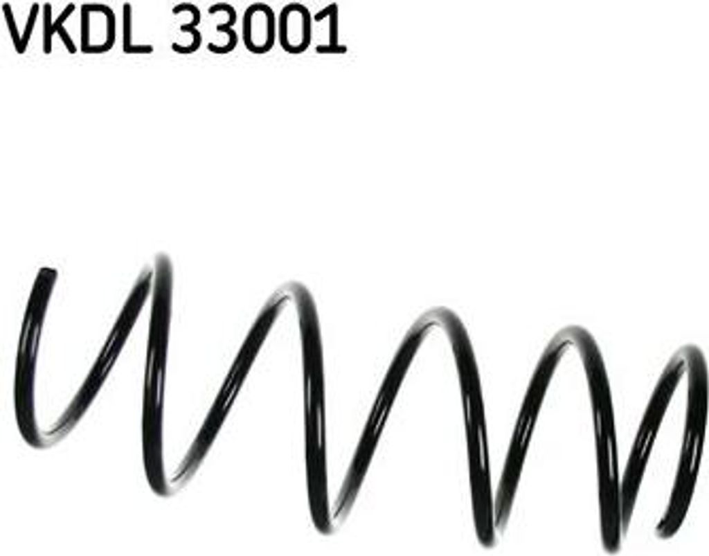 SKF VKDL 33001 Fahrwerksfeder OE 312310 kompatibel mit Corsa D