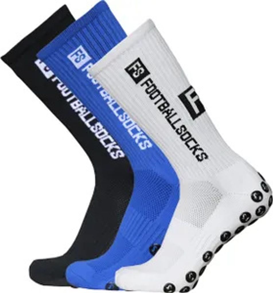 Fotbalové ponožky 3-pack sportovní ponožky protiskluzové Obrázek produktu 