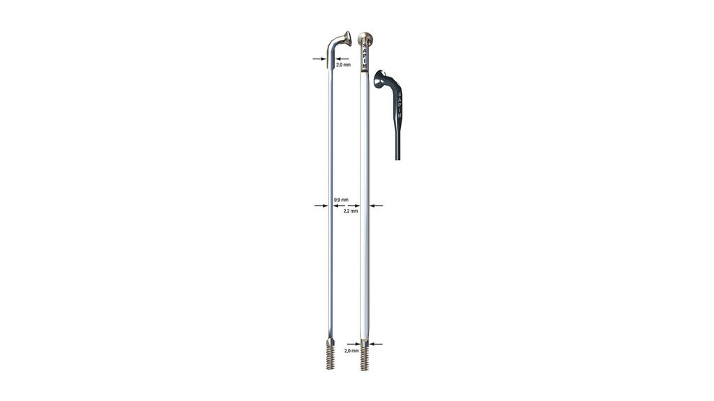 Sapim Speichen Sapim Cx Ray Niro 2 X 260 Mm Silber