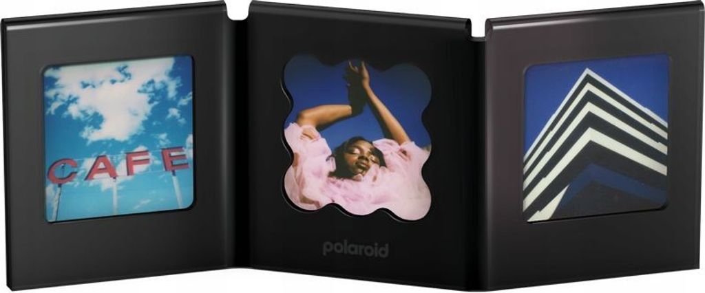 Polaroid 6409, Bilderrahmen-Set, Schwarz, Matte, Quadratisch, China, 87,2 g