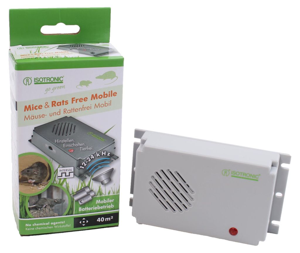 Isotronic Ongedierteverjager muizen ratten mobiel Productafbeelding 