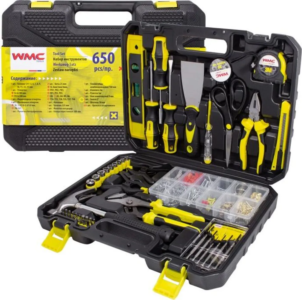 Coffret 650 Électrique 1/4" pour débloquer les vis difficiles d'accès