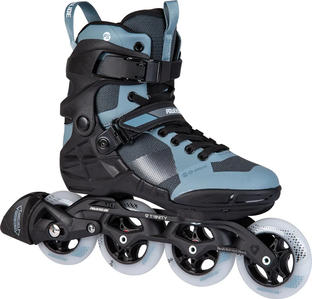 Roller Confortable sans Douleur Powerslide Phuzion Argon 90 Gris 39