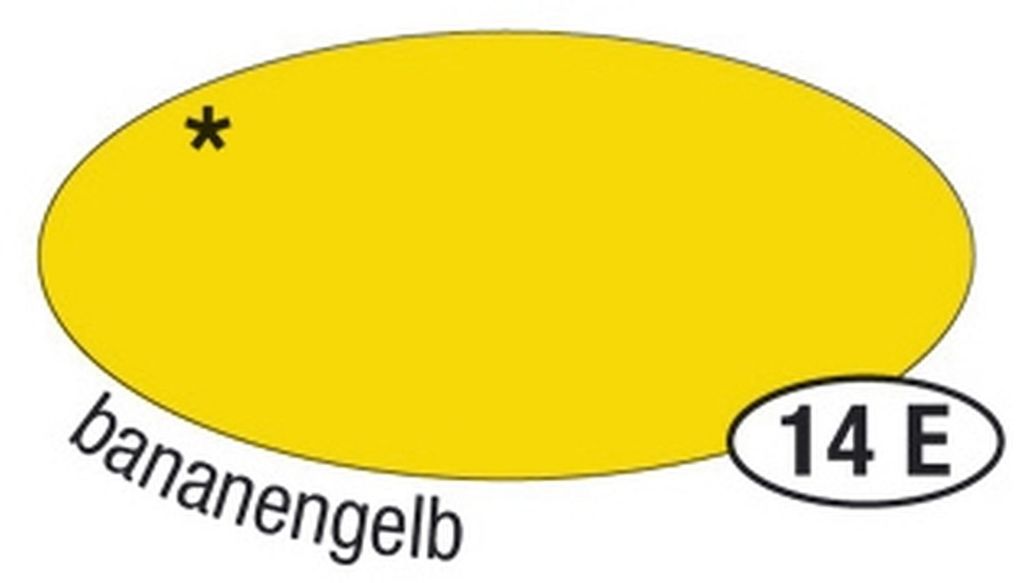 folia Fotokarton (B)1.000 x (H)700 mm 300 g/qm bananengelb 10 Blatt