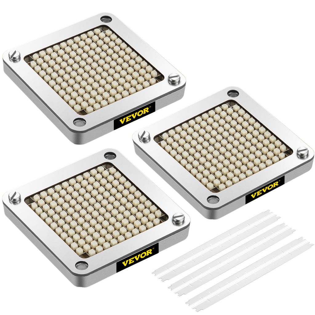VEVOR kuter na zemiaky náhradný nôž na hranolky 6,4 mm, 3 x Obrázok produktu 