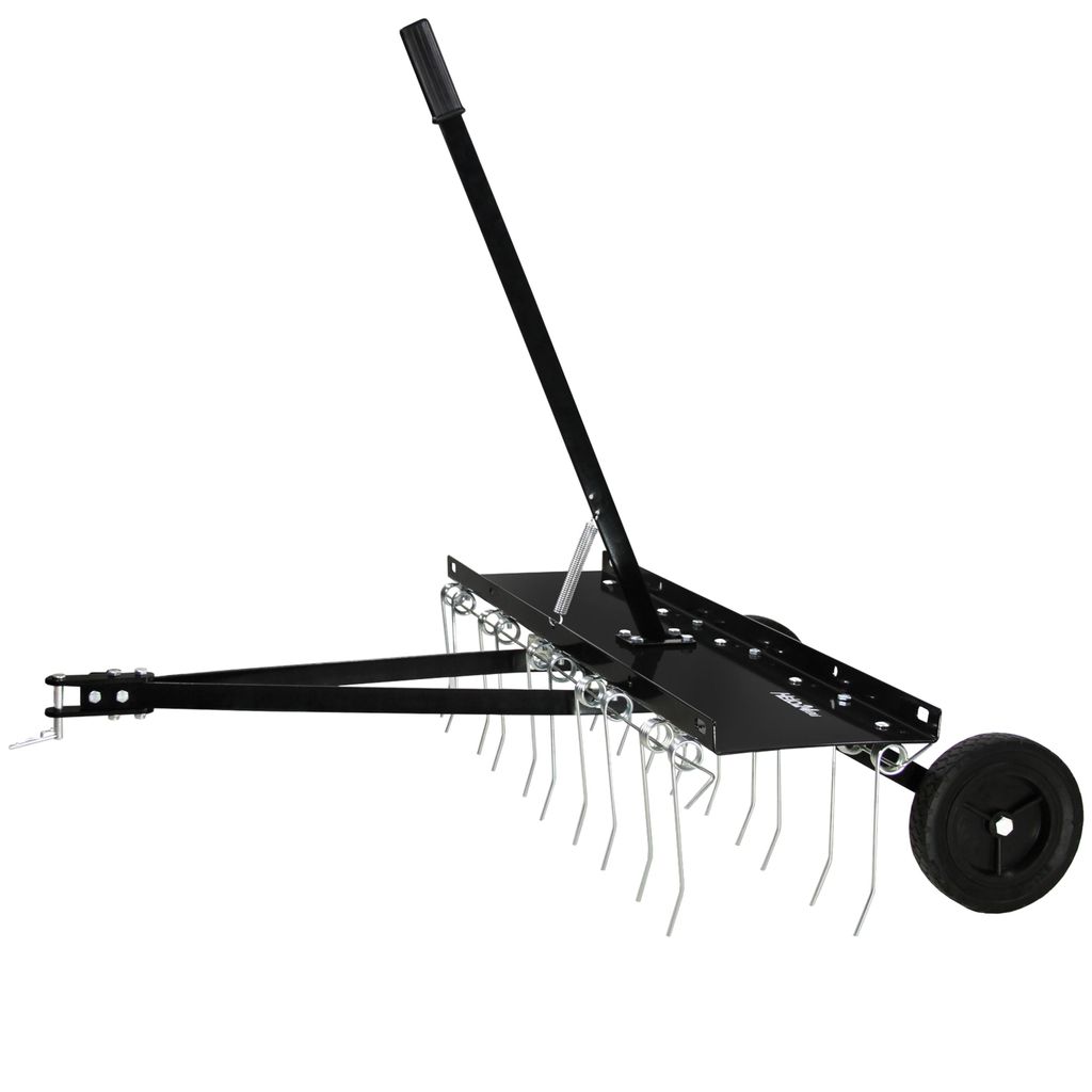 Vertikutierer Rasenstriegel Rasenkamm Entmooser 102cm Produktbild 
