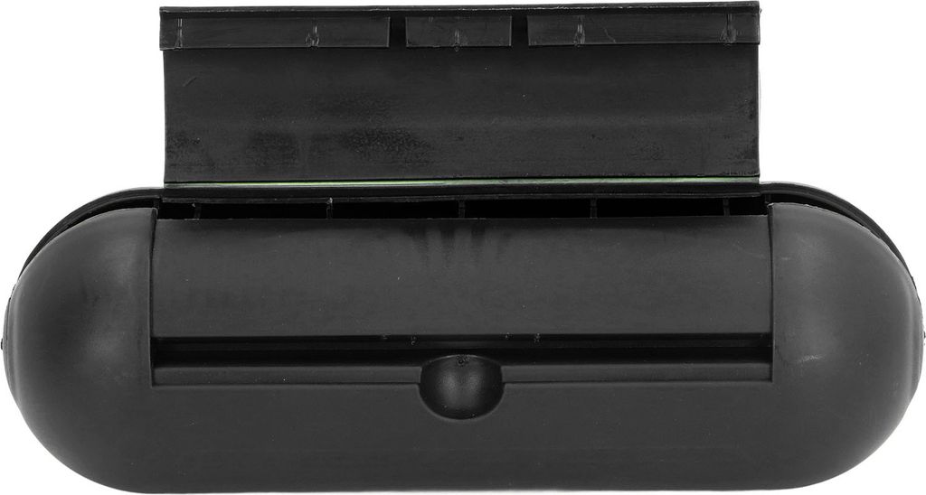 Outdoor-Verlängerungskabel Sicherheitsabdeckung ABS Wasserdichte Dichtung Wetterfeste Verbindung Protector Schwarz