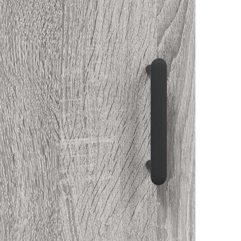 Mobile Alto vidaXL Grigio Sonoma 180cm | Credenza Stretta Multiuso - 10