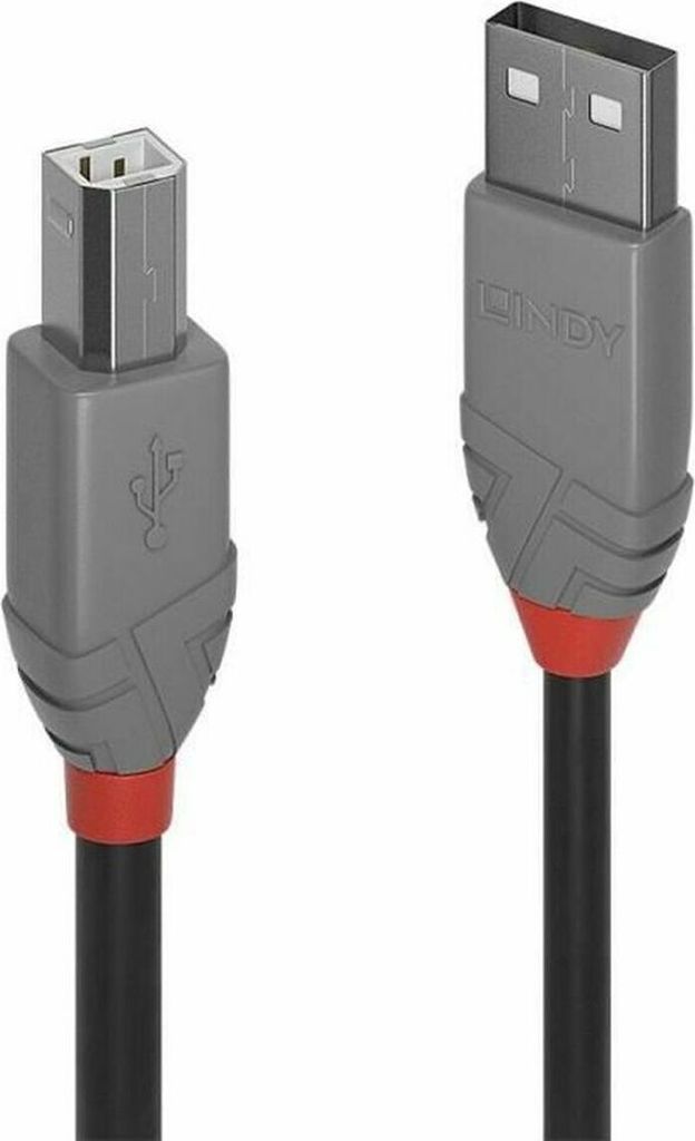 Lindy Anthra Line - USB-Kabel - USB (M) zu USB Typ B (M)