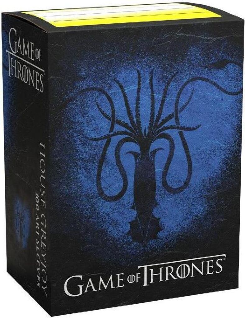 100 Dragon Shield Standard Sleeves - Game of Thrones - House Greyjoy
