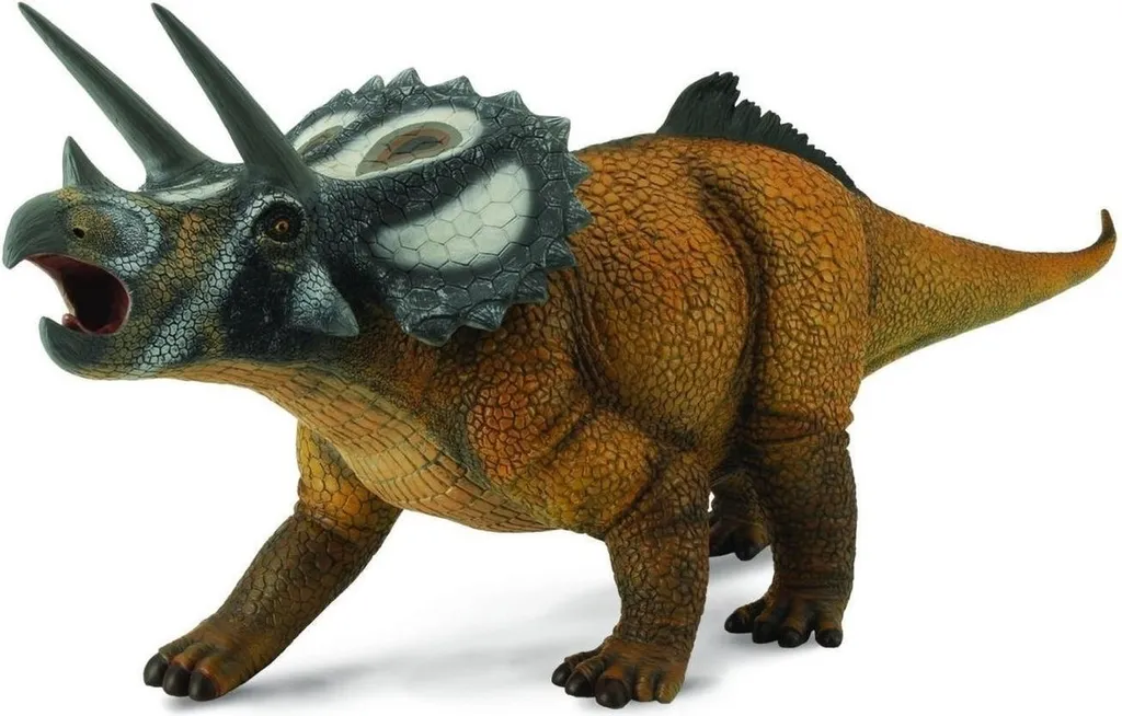 Figurine Dinosaure Triceratops Géant 1:15 - Maquette de Collection XL
