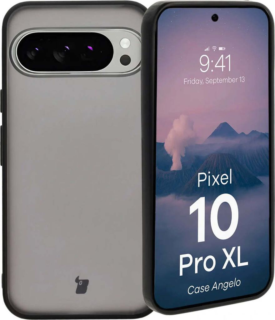 A product shot of a phone case and a phone.