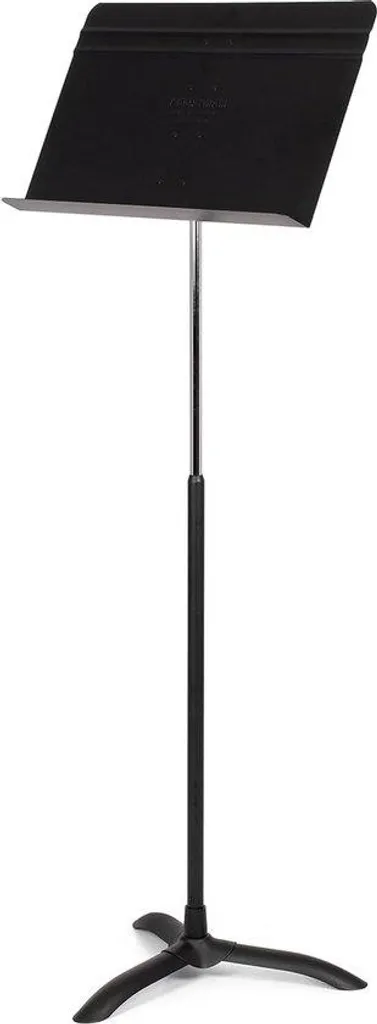 Pupitre de musique en métal robuste avec plateau inclinable noir 4801