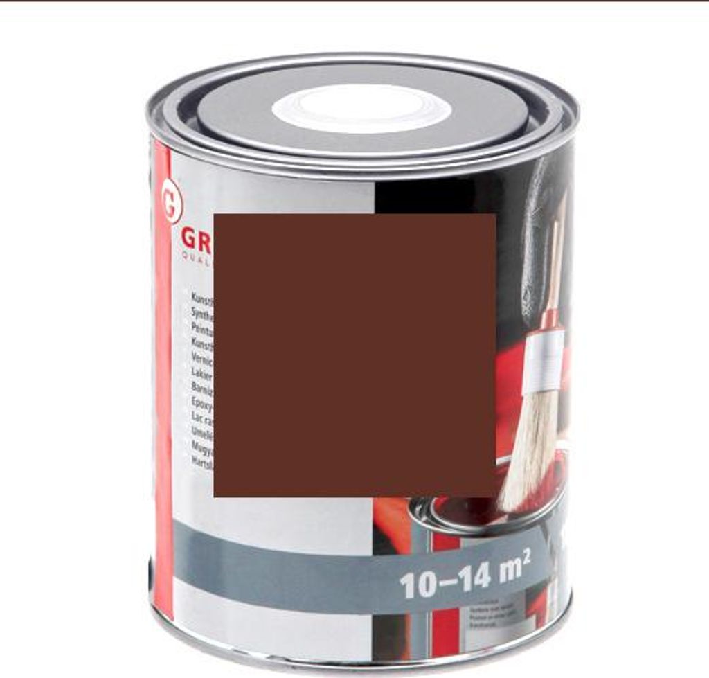 Farbe Kastanienlack RAL 8015 NOPOLUX WILCKENS GRANIT 1 l Dose