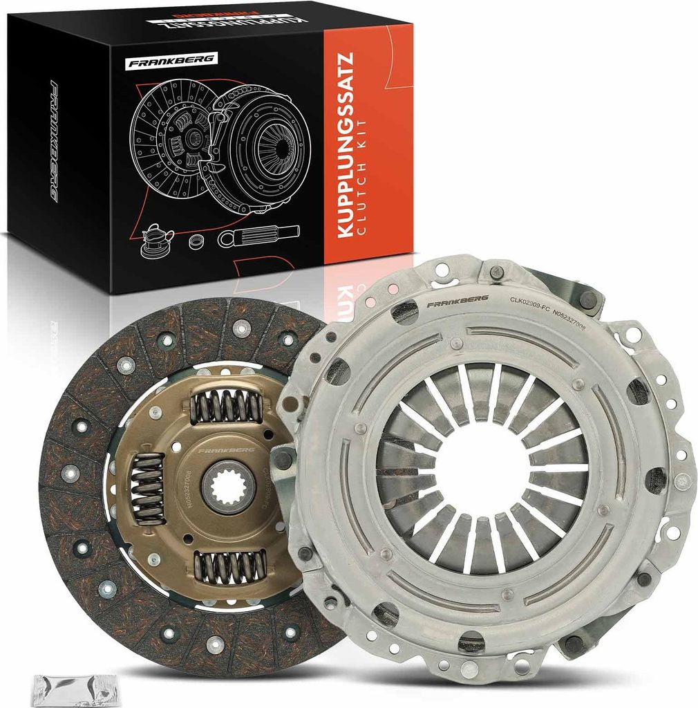 Frankberg 1x Kupplungssatz für Opel Astra G Caravan CC Kasten/Kombi Stufenheck H GTC Combo Kasten/MPV