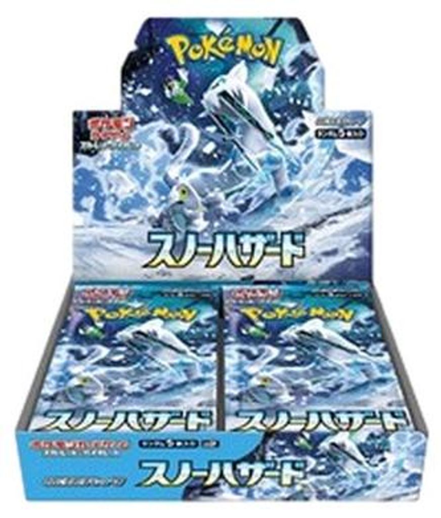 Pokemon Snow Hazard Booster Box Koreanisch Produktbild 