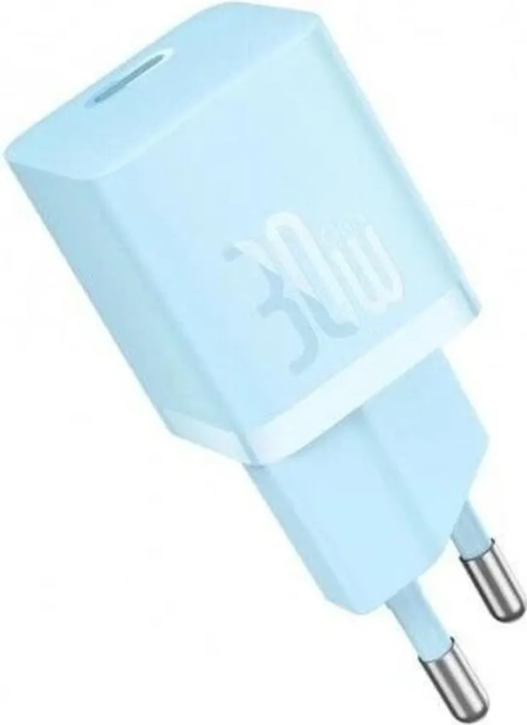 Chargeur Rapide 30W Baseus P10110902313-00 Bleu Type-C Puissant