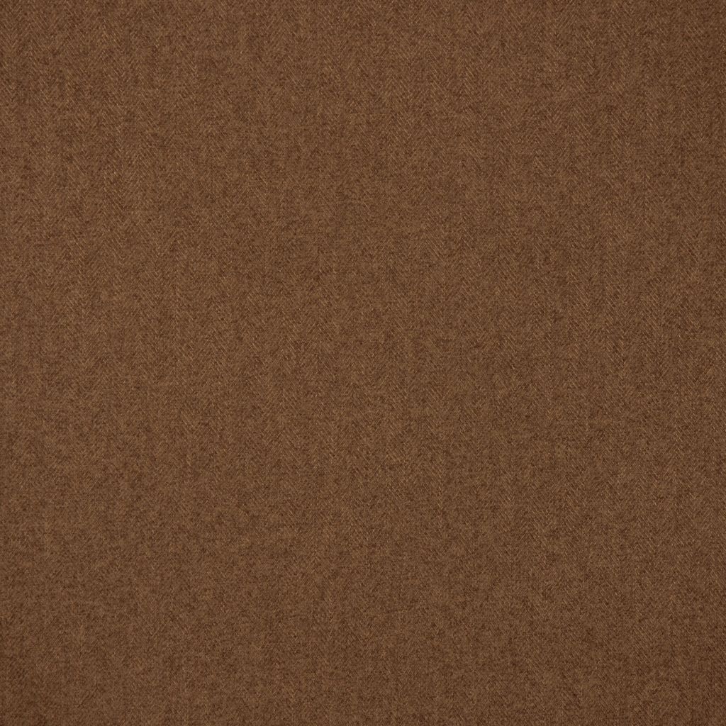 Jacquardstoff Meterware Dekostoff Herringbone Fischgrätmuster braun