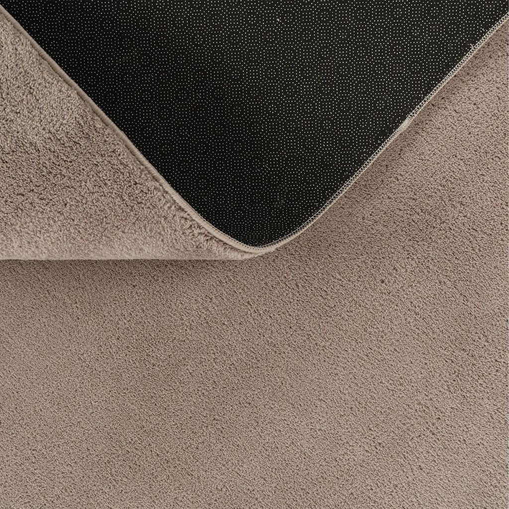TT Home Wohnzimmer Teppich Kurzflor Anti-Rutsch Rückseite Produktbild 