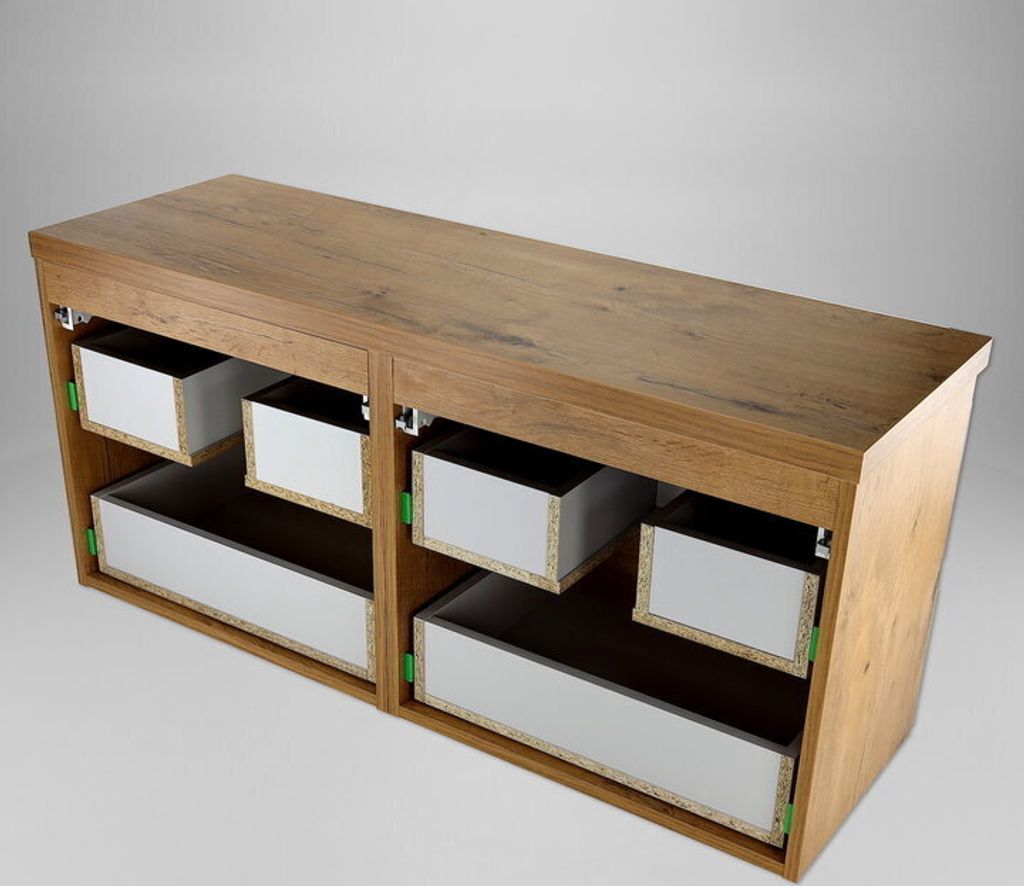 Paplinskimoebel Hängeschrank 120 x 51,5 x 39 cm, Produktbild 5