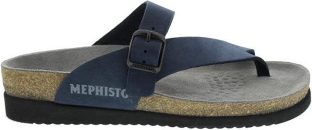 Mephisto Helen, Sandalbuck 6045 (Nubukleder), navy, Zehensteg H017 43