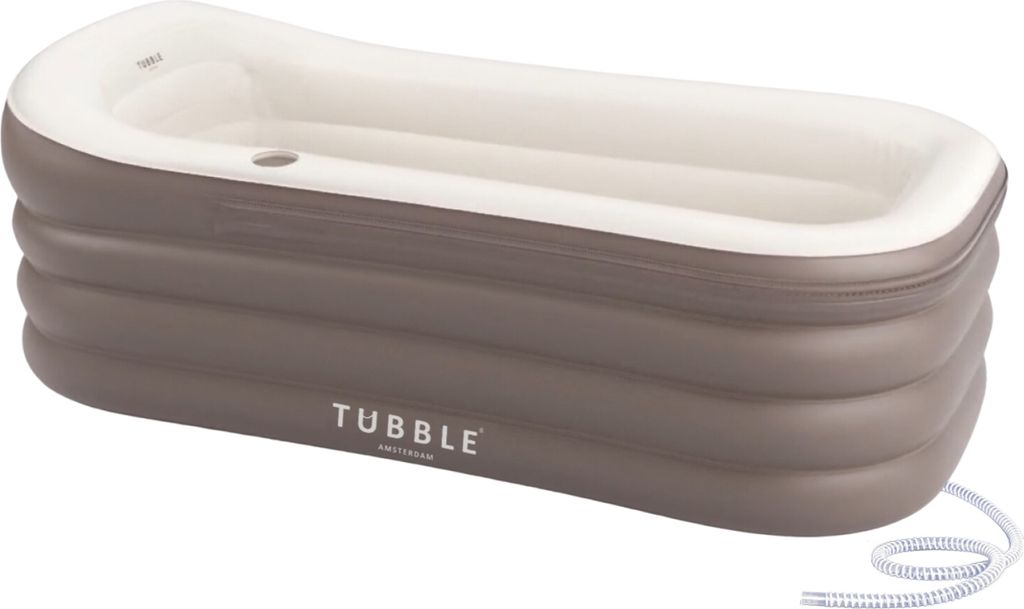 Tubble® Royale Aufblasbare Badewanne - Ambient Taupe - Produktbild 15
