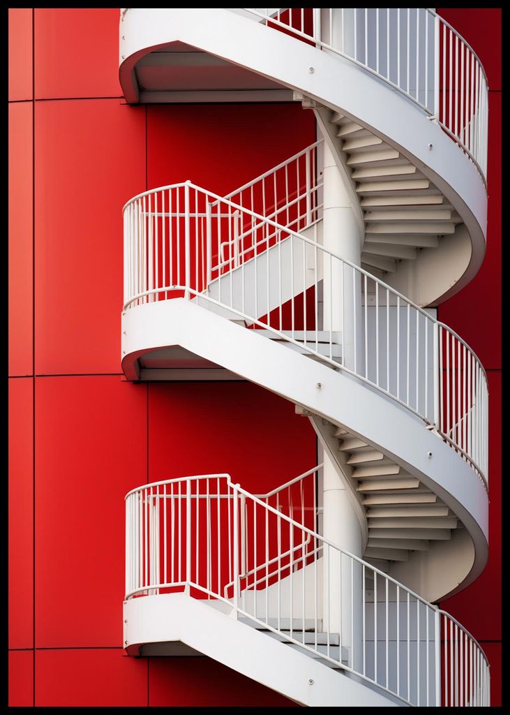 Plakat 59,4x84,1cm Treppe zum Himmel