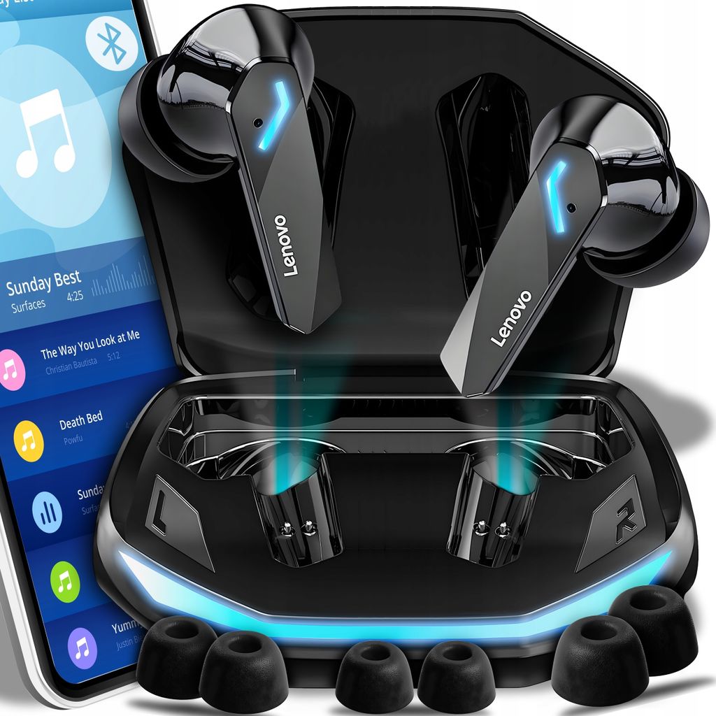 Bezdrátová Sluchátka Lenovo Gm2 Pro S Powerbankou Spot Obrázek produktu 1