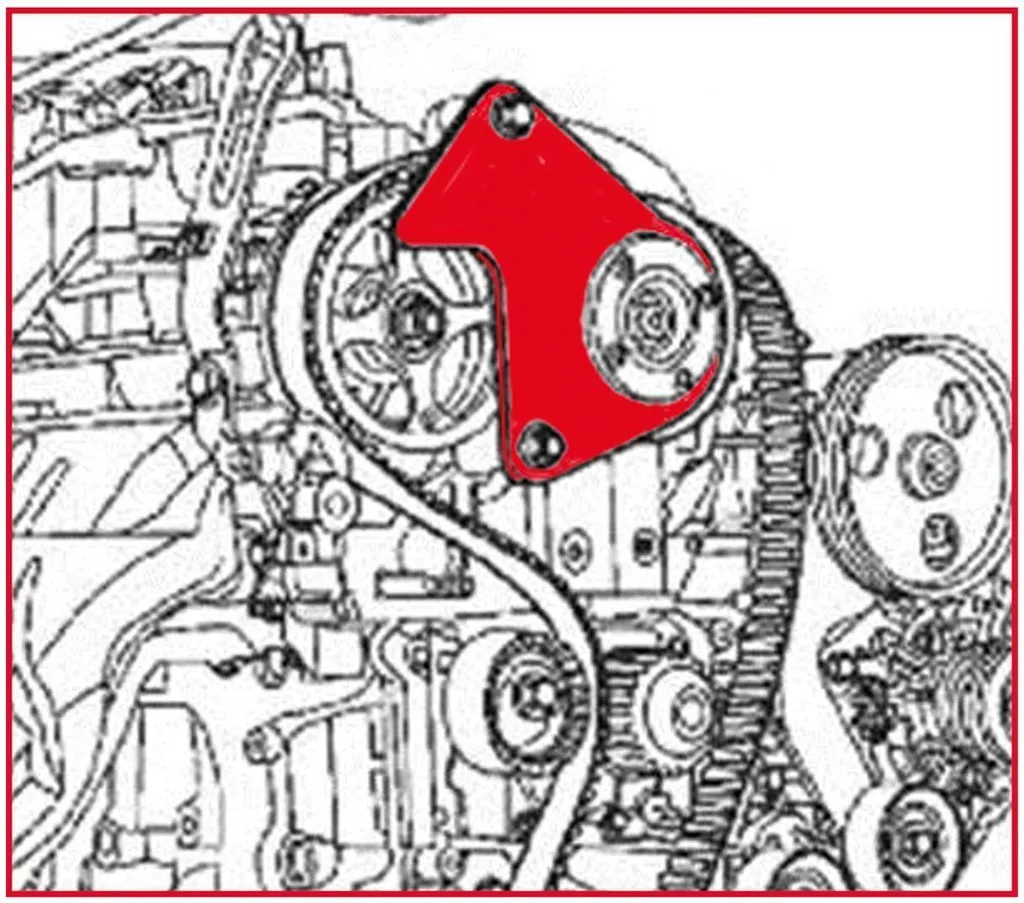 Fixation d'Arbre à Cames Renault KS TOOLS 400.9022 en Acier Renforcé