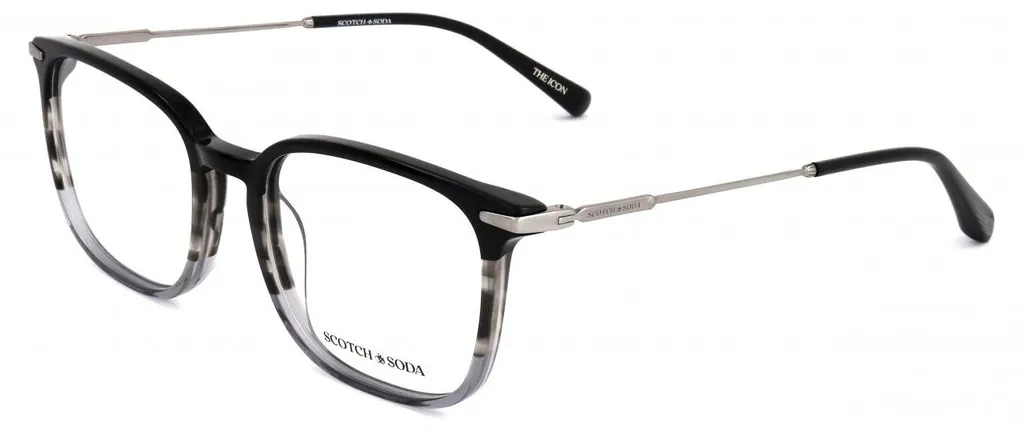 Lunettes Homme SS4030 Scotch & Soda Noir Rayé : Confort et Maintien