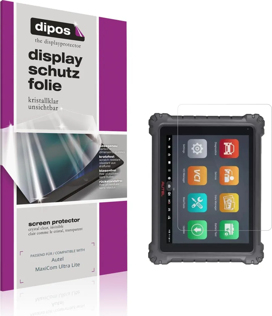 dipos I 2X Pellicola Protettiva Compatibile con Alcatel 1X Pellicola di