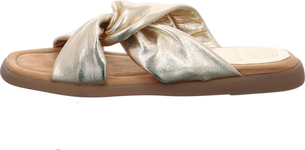 Unisa Klassische Pantoletten Damen 32303235343932 Gold 38 EU