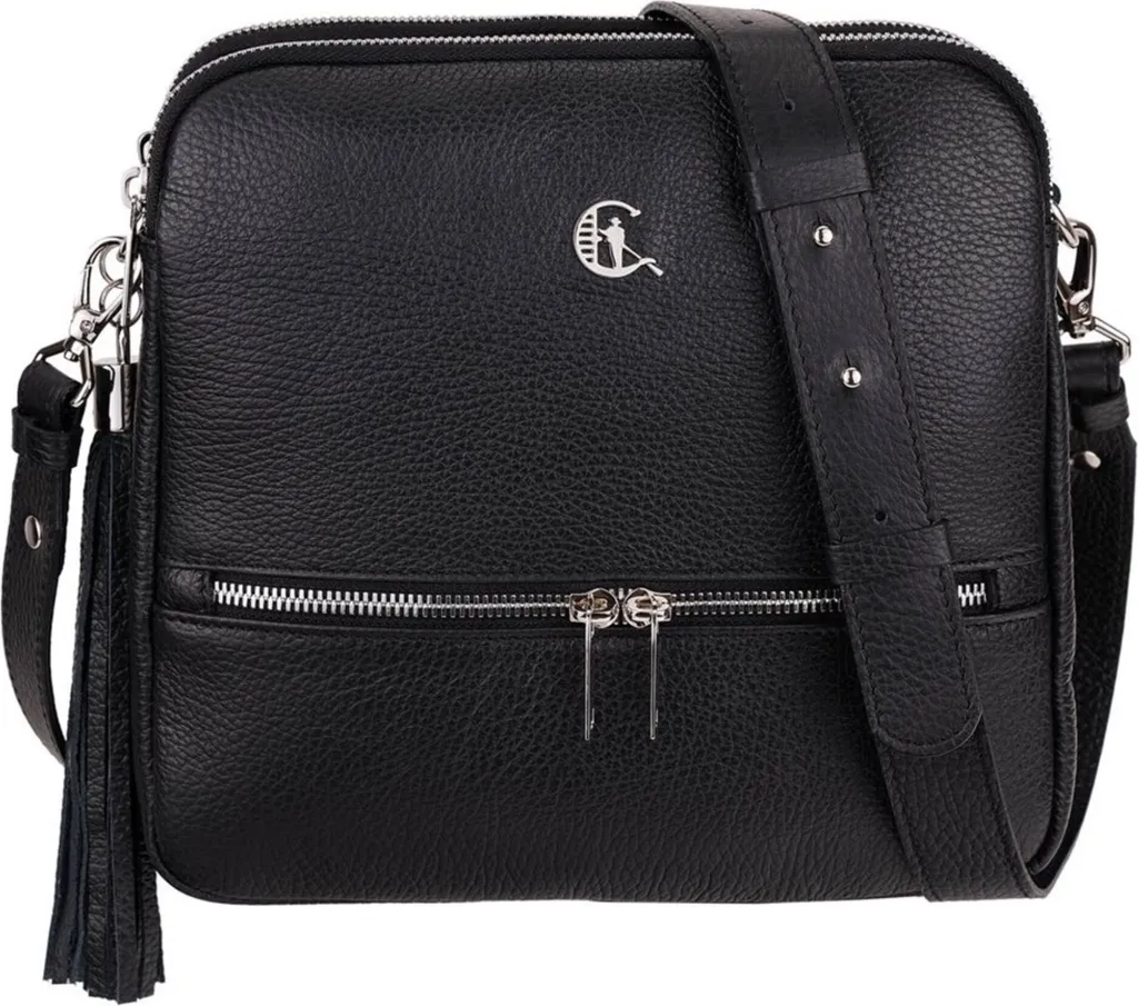 Sacs Canaletto TD840 en Cuir Grainé avec Multiples Compartiments Intérieurs