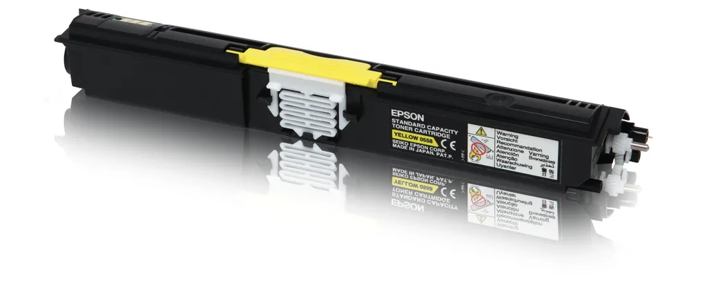 Toner Epson S050558 Jaune : Évitez les Traces et Imprimez en Couleur