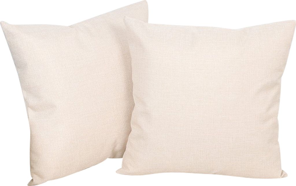 STILVORA Kissenbezüge einfarbig 2er-Set, Leinen-Kissenbezug, Sofakissenbezüge, Dekokissenbezug, Couch- und Wohnzimmerkissen, weich, pflegeleicht,...
