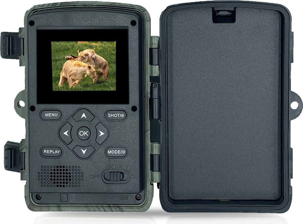 4K 60MP WiFi kamera pro sledování divoké zvěře, noční Obrázek produktu 2