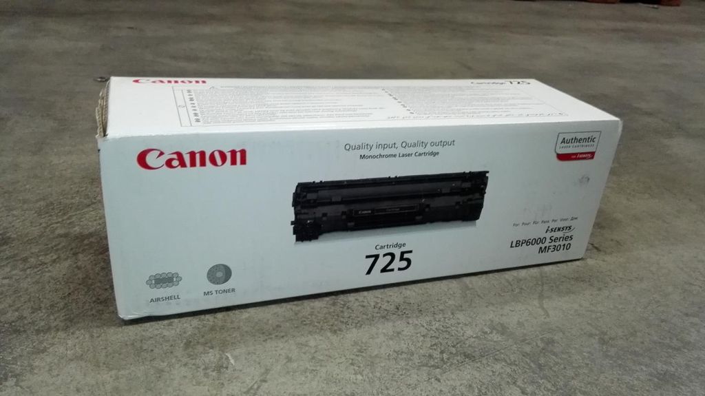 Canon 725 Toner-Cartridge, 1600 Seiten, Schwarz, 1 Stück(e) Produktbild 
