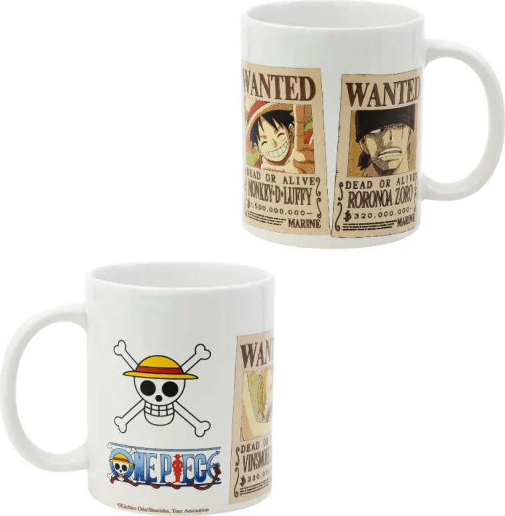 One Piece Ruffy Crew Teetasse Tasse Kaffeetasse Geschenkidee 325 ml
