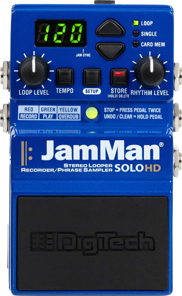 Digitech Jam Man Solo HD Efekt gitarowy Zdjęcie produktu 