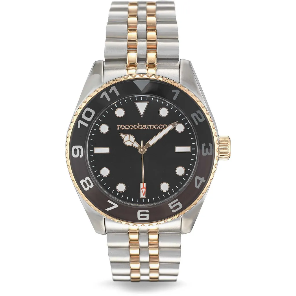 Montre Roccobarocco RB.4886M-04M Étanche et Résistante en Acier Gris