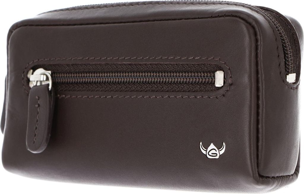 Golden Head Leder Schlüsselmäppchen Polo RV-Schlüsseletui 5068 Dunkelbraun